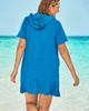 Swim 365 Swim 365 Hooded Terry Swim Cover Up - 2