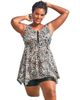 Swim 365 Swim 365 Longer Length Handkerchief Hem Tankini Top - 1