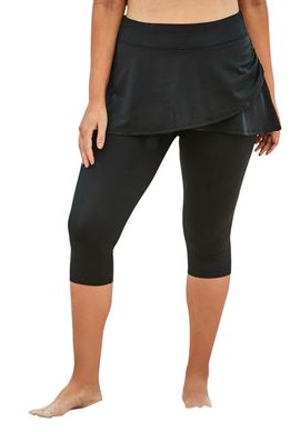 Swim 365 Swim 365 Skirted Swim Capri Pant