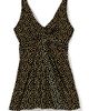 Swim 365 Swim 365 Twist Front V Neck Tummy Control A Line Swim Dress - 5