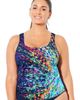 Swimsuits for All Swimsuits for All Chlorine Resistant Classic Scoop Neck Tankini Top - 1