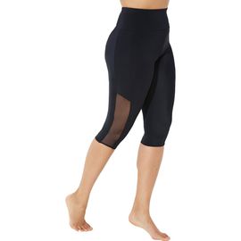 Swimsuits for All Swimsuits for All Chlorine Resistant High Waist Mesh Swim Capri