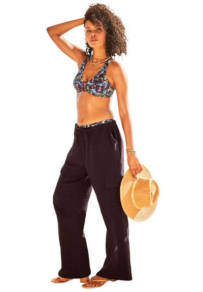 Swimsuits for All Swimsuits for All Cotton Gauze Cargo Pant
