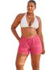 Swimsuits for All Swimsuits for All Cotton Tie Front Cover Up Shorts - 1