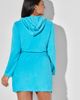 Swimsuits for All Swimsuits for All French Terry Tie Waist Hoodie Cover Up - 2