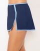 Swimsuits for All Swimsuits for All High Waist Peekaboo Shimmer Swim Skirt - 4