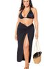 Swimsuits for All Swimsuits for All Pack & Go Wrinkle Resistant Sarong Skirt Cover Up - 1