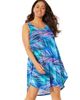Swimsuits for All Swimsuits for All Quincy Mesh High Low Cover Up Tunic - 5