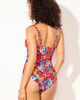 Swimsuits for All Swimsuits for All Ruched Twist Front One Piece Swimsuit - 2