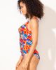 Swimsuits for All Swimsuits for All Ruched Twist Front One Piece Swimsuit - 4