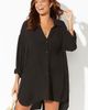 Swimsuits for All Swimsuits for All Shea High Low Button Front Cover Up Shirt - 4