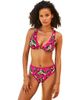 Swimsuits for All Swimsuits for All Shimmer Contrast Trim Underwire Bikini Top - 1