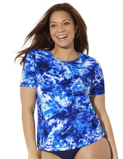 Swimsuits for All Swimsuits for All Short Sleeve Swim Tee Rash Guard