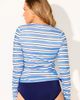 Swimsuits for All Swimsuits for All Side Tie Swim Tee Rash Guard With Built - 2