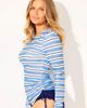 Swimsuits for All Swimsuits for All Side Tie Swim Tee Rash Guard With Built - 4
