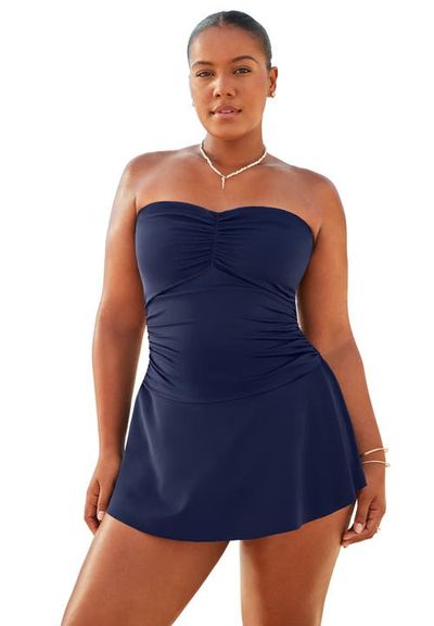 Swimsuits for All Swimsuits for All Sweetheart Ruffle Bandeau Swimdress