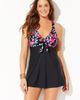Swimsuits for All Swimsuits for All Tie Front V Neck Swimdress - 4