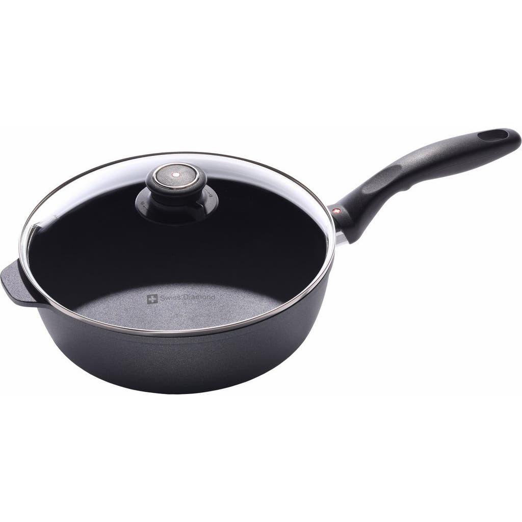 Swiss Diamond Swiss Diamond 6724C 3.2 Quart Saute Pan With Lid
