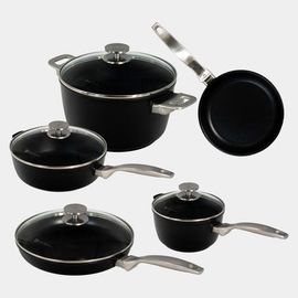 Swiss Diamond Swiss Diamond CHD 10 Piece Nonstick Cookware Set
