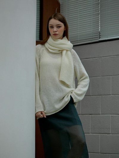SY2C Boat Neck Soft Knit Sweater_2color