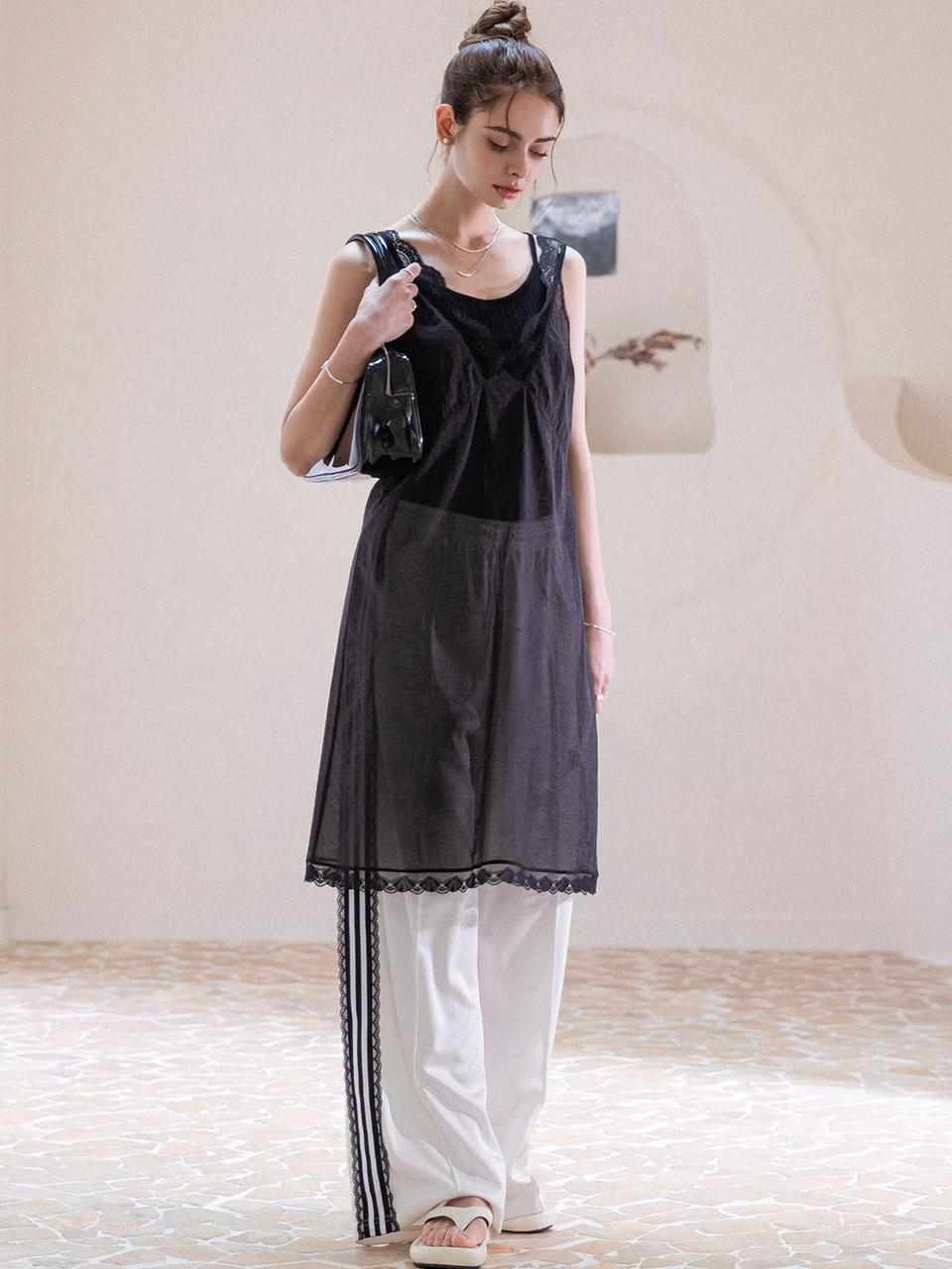 SY2C Flower Lace Sleeveless Dress