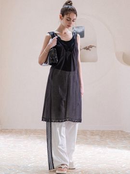 SY2C Flower Lace Sleeveless Dress