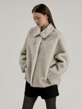 SY2C Pluffy Eco Fur Jacket_3color