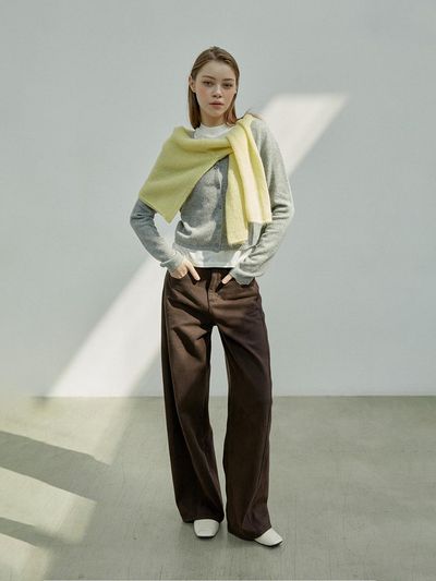SY2C Side Angle Cotton Pants_3color