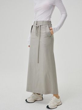 SY2C String Pocket Long Skirt [3color]