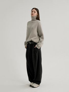 SY2C Wool Two Tuck Wide Slack_3color