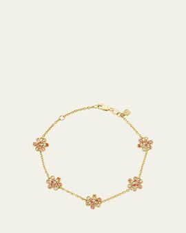 Sydney Evan 14K Daisy Cocktail Chain Bracelet