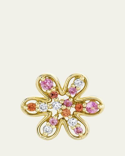 Sydney Evan 14K Daisy Cocktail Stud Earring, Single