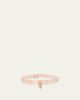 Sydney Evan 14K Diamond Carved Pink Opal Heart on Rose Quartz Bracelet - 2