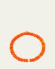 Sydney Evan 14K Marquise Rondelle on Orange Opal Stretch Bracelet - 1
