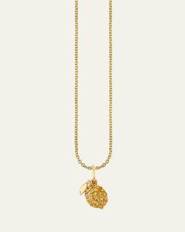 Sydney Evan 14K Yellow Gold Lemon Pendant Necklace
