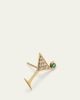 Sydney Evan 14K Yellow Gold Small Martini Glass Diamond Stud Earrings - 3