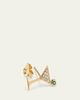 Sydney Evan 14K Yellow Gold Small Martini Glass Diamond Stud Earrings - 4