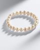 Sydney Evan Sydney Evan 14kt white gold beaded bracelet with freshwater pearls and diamonds - 3