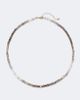 Sydney Evan Sydney Evan 14kt white gold beaded necklace with labradorite and diamonds - 1