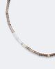 Sydney Evan Sydney Evan 14kt white gold beaded necklace with labradorite and diamonds - 2