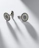Sydney Evan Sydney Evan 14kt white gold embellished cufflinks with diamonds and sapphires - 3