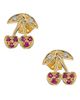 Sydney Evan Sydney Evan Cherry Stud Earrings - 1
