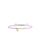 Sydney Evan Sydney Evan Double Stone Happy Face Cord Bracelet - 2