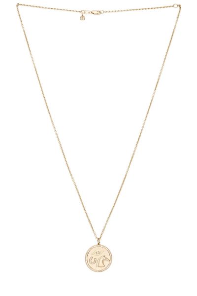 Sydney Evan Sydney Evan Equestrian Coin Necklace