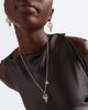 Sydney Evan Sydney Evan Hot Air Balloon and Cloud 14kt gold chain necklace with aquamarine and diamonds - 2