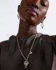 Sydney Evan Sydney Evan Hot Air Balloon and Cloud 14kt gold chain necklace with aquamarine and diamonds - 3