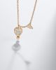 Sydney Evan Sydney Evan Hot Air Balloon and Cloud 14kt gold chain necklace with aquamarine and diamonds - 5