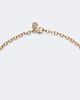 Sydney Evan Sydney Evan Hot Air Balloon and Cloud 14kt gold chain necklace with aquamarine and diamonds - 6