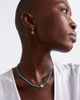 Sydney Evan Sydney Evan Icon Heart 14kt gold beaded necklace with turquoise and diamond - 3