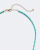 Sydney Evan Sydney Evan Icon Heart 14kt gold beaded necklace with turquoise and diamond - 6